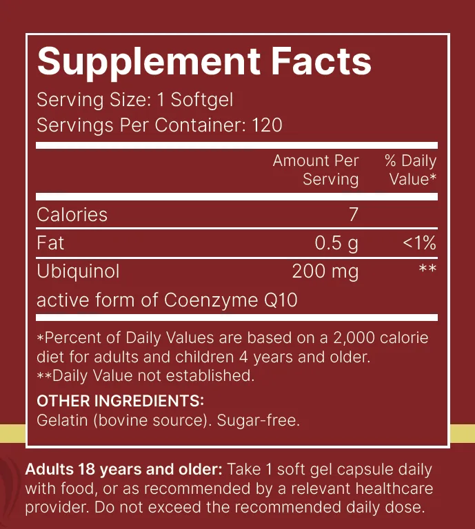 Ubiquinol Q10 facts.webp