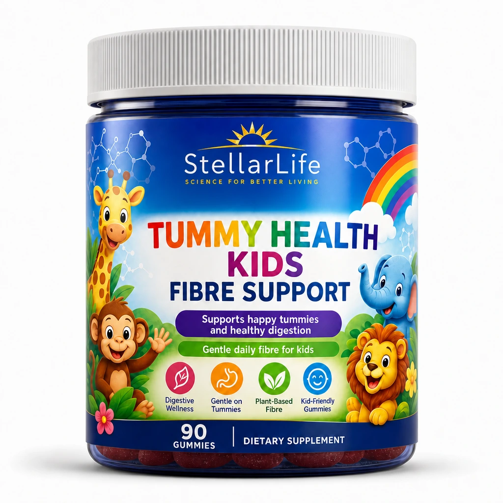 [SL0007] StellarLife Tummy Health Kids Fibre Support Gummies 90 Per Bottle