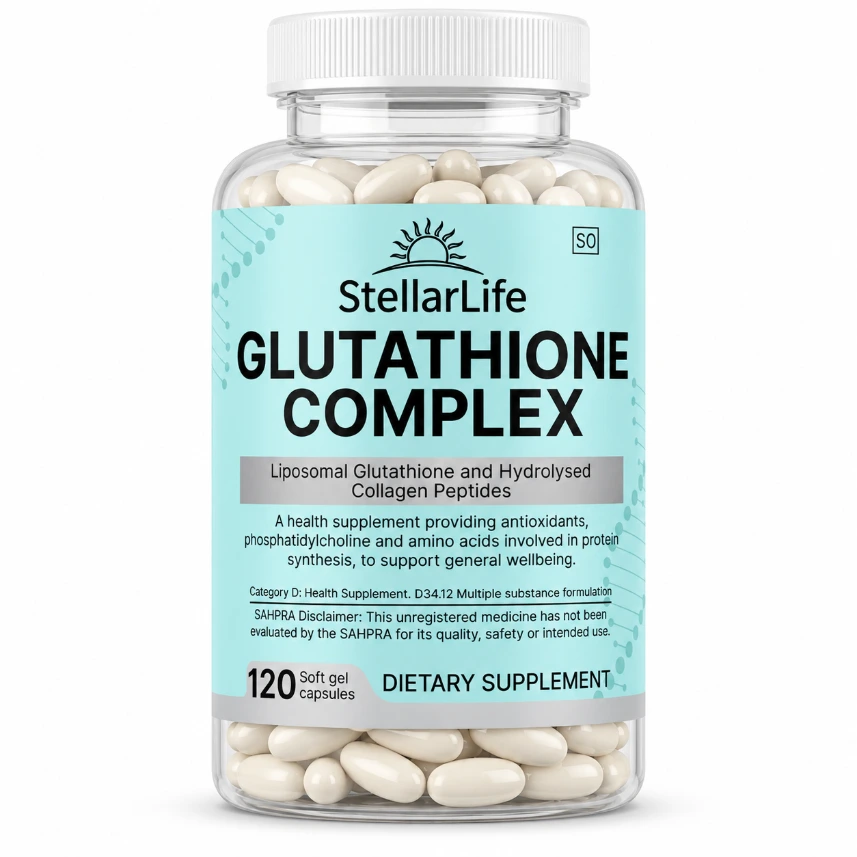 [SL0003] StellarLife Glutathione Complex 120 Soft Gel Capsules