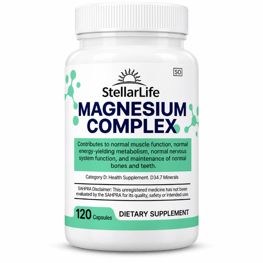 [SL0004] StellarLife Magnesium Complex 120 Capsules
