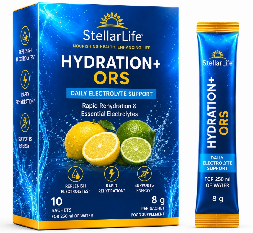 StellarLife Hydration+ ORS 10x8g Sachets