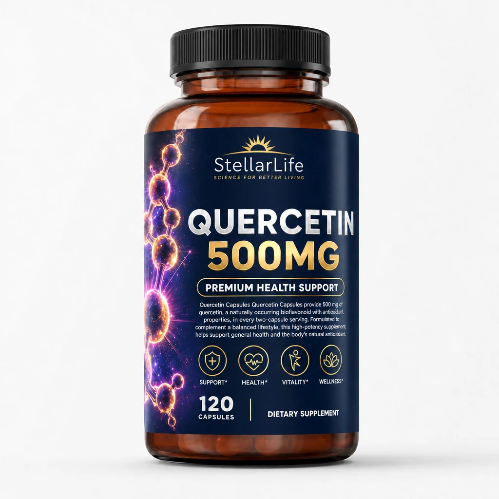 StellarLife Quercetin 500mg 120 Capsules
