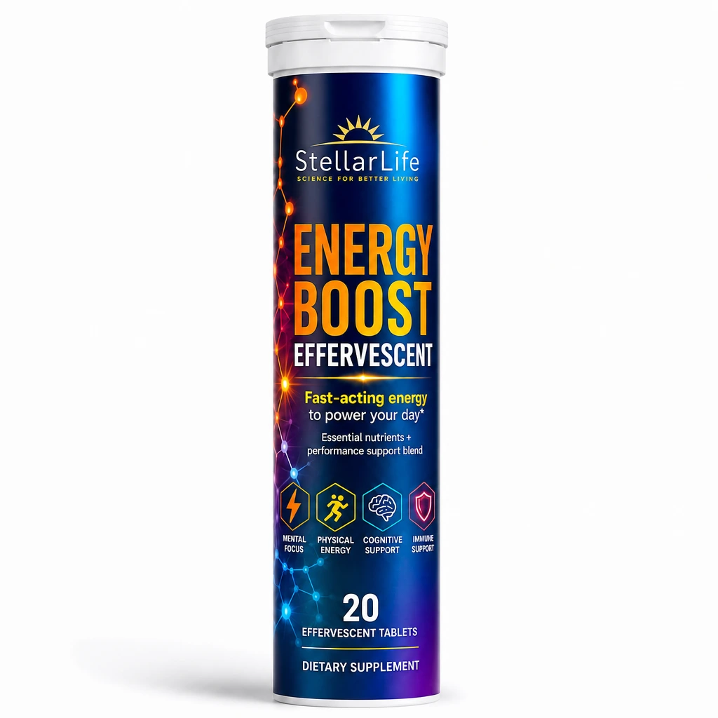 StellarLife Energy Boost Effervescent 20 Tablets